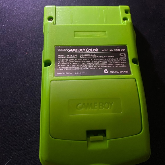 GAMEBOY COLOR KIWI / INCLUDES LIGHT TESTED AND WORKING! - Picture 2 of 7
